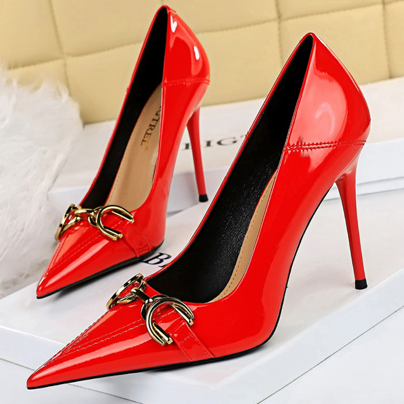 Leather Classic Strap - Scarpe da Donna di Lusso con