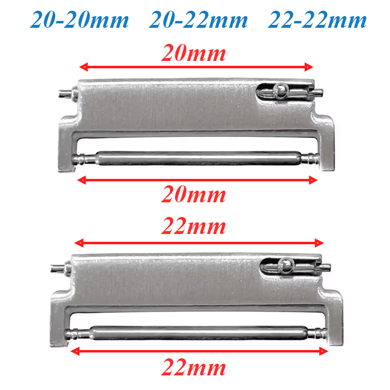 Watch Band Connector - 2 pz Adattatori per cinturini per