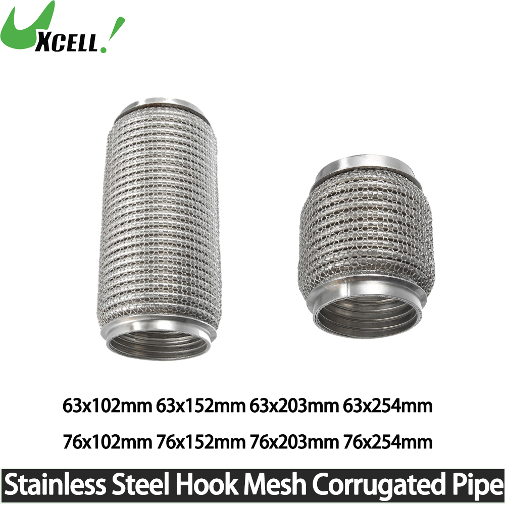 Stainless Mesh Band - Tubo Flessibile di Scarico Auto UXCELL