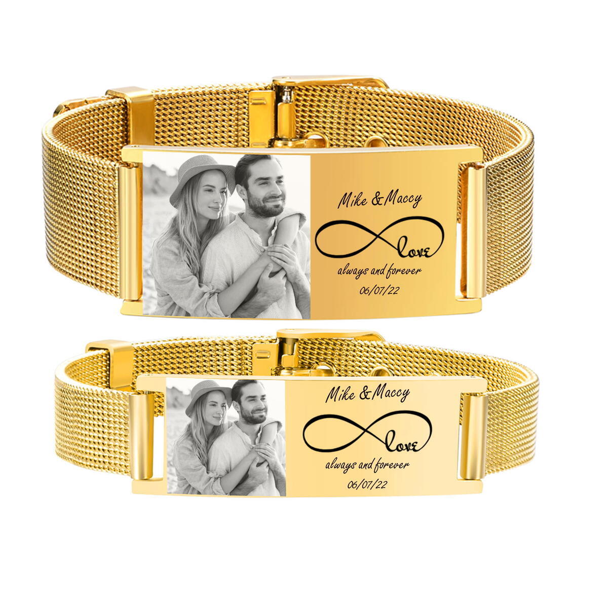 Bracciale ID personalizzato pe - Stainless Mesh Band recensione e prezzo