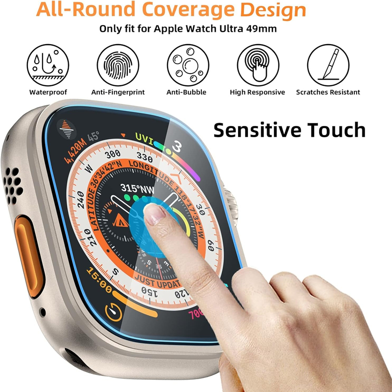 Vetro temperato per Apple Watc - Watch Face Protector recensione e prezzo