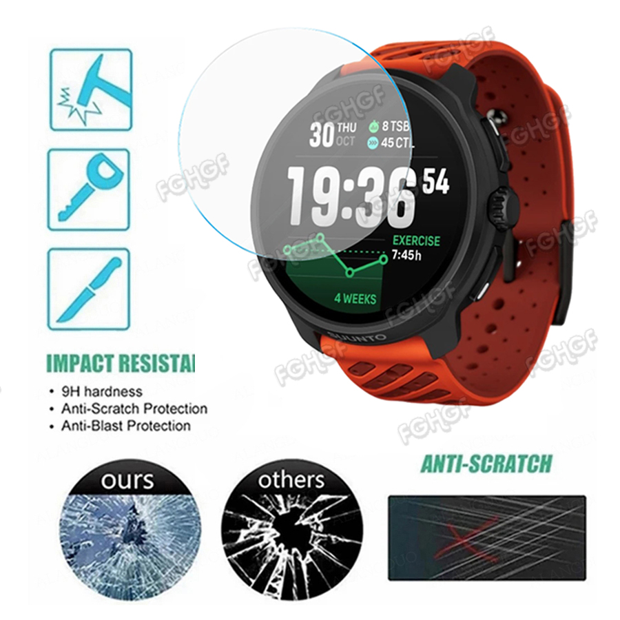 Pellicola protettiva in vetro  - Garmin Smartwatch Accessories recensione e prezzo