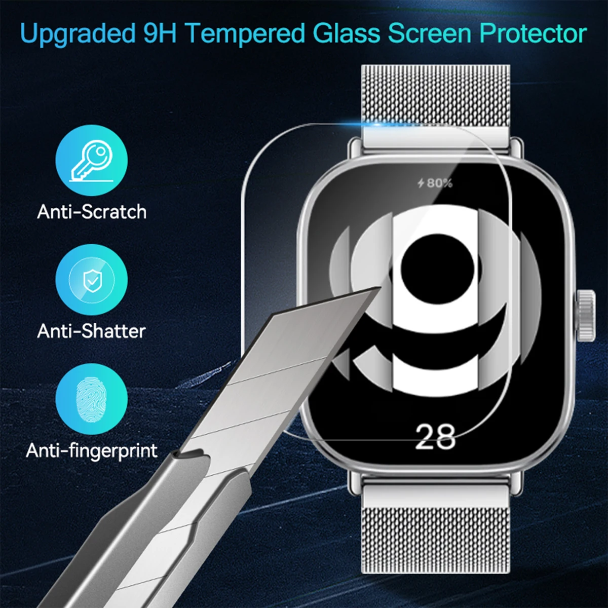 Vetro temperato per Xiaomi Red - Smartwatch Icon recensione e prezzo