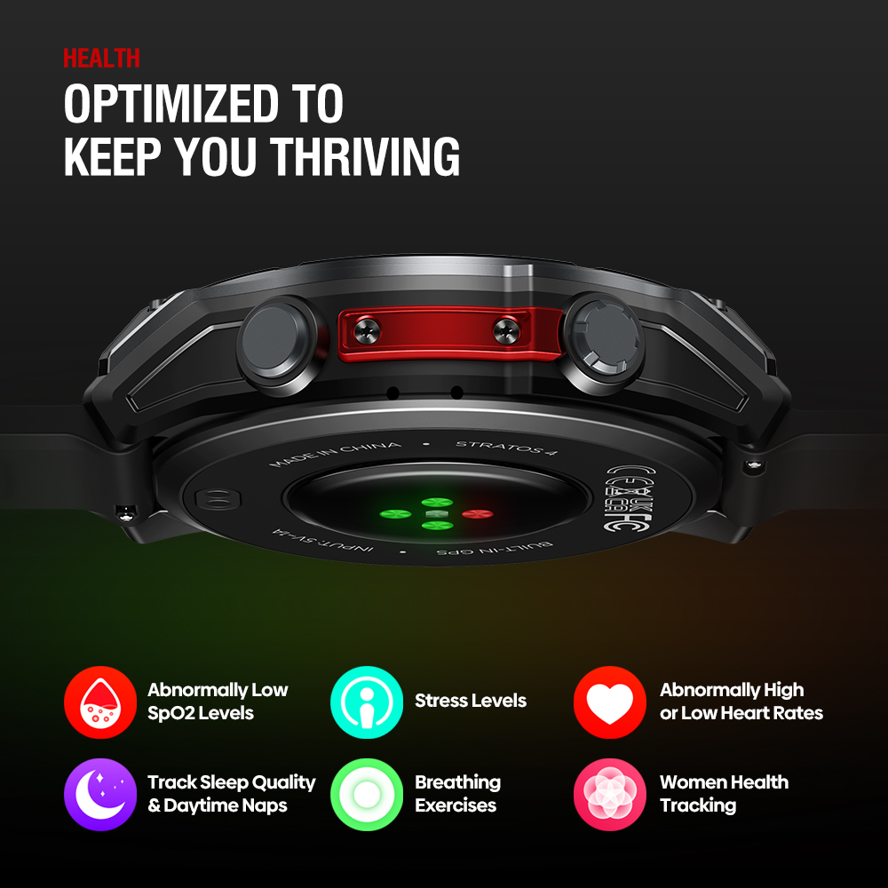 NUOVO Zeblaze Stratos 4 GPS Sm - Smartwatch Nexus recensione e prezzo