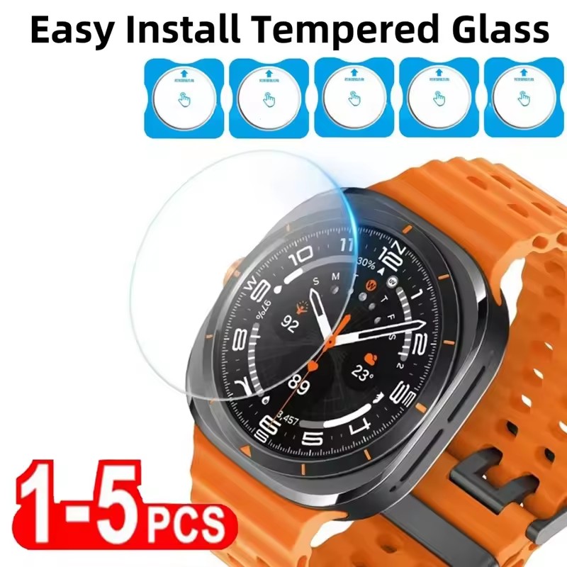 1-5PCS Vetro temperato Premium - Samsung Smartwatch Ultra Accessories recensione e prezzo