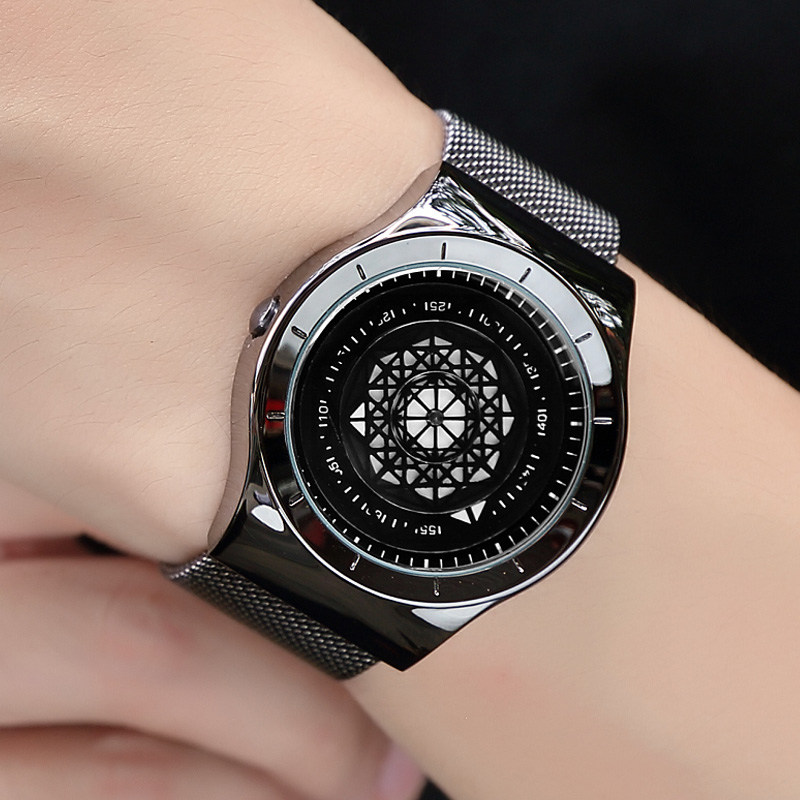 Geek orologi uomo minimalista  - Stainless Mesh Band recensione e prezzo