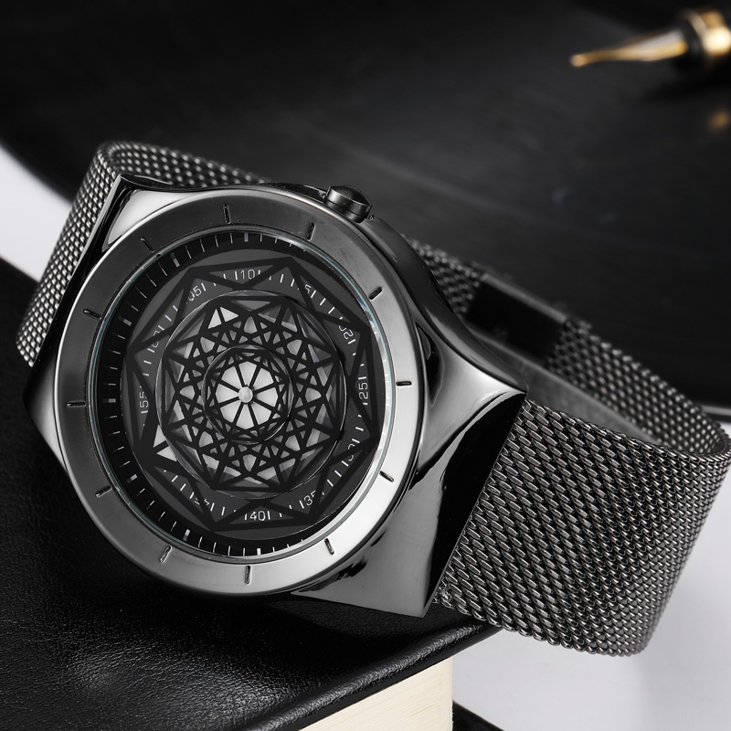 Geek orologi uomo minimalista  - Stainless Mesh Band recensione e prezzo