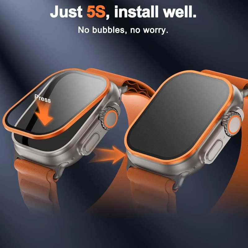 Vetro temperato per Apple Watc - Smartwatch Straps & Accessories recensione e prezzo